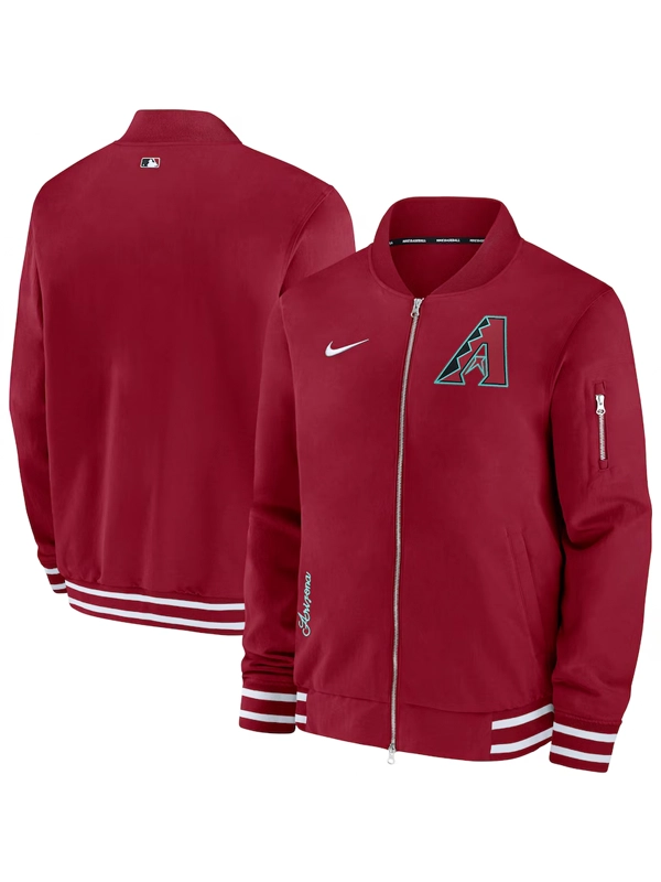 Arizona Diamondbacks Bomber Jacket | Red Dbacks Jacket