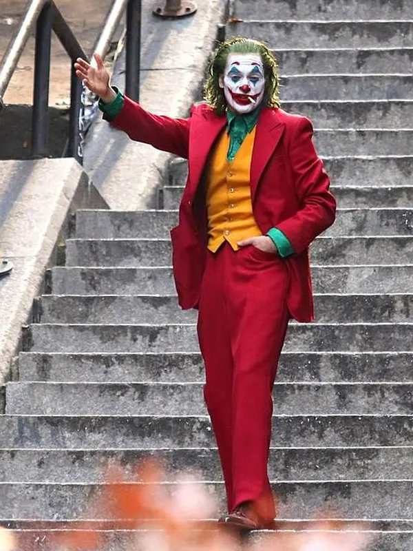 Joaquin Phoenix Joker Red Suit | Arthur Fleck Joker Red Costume