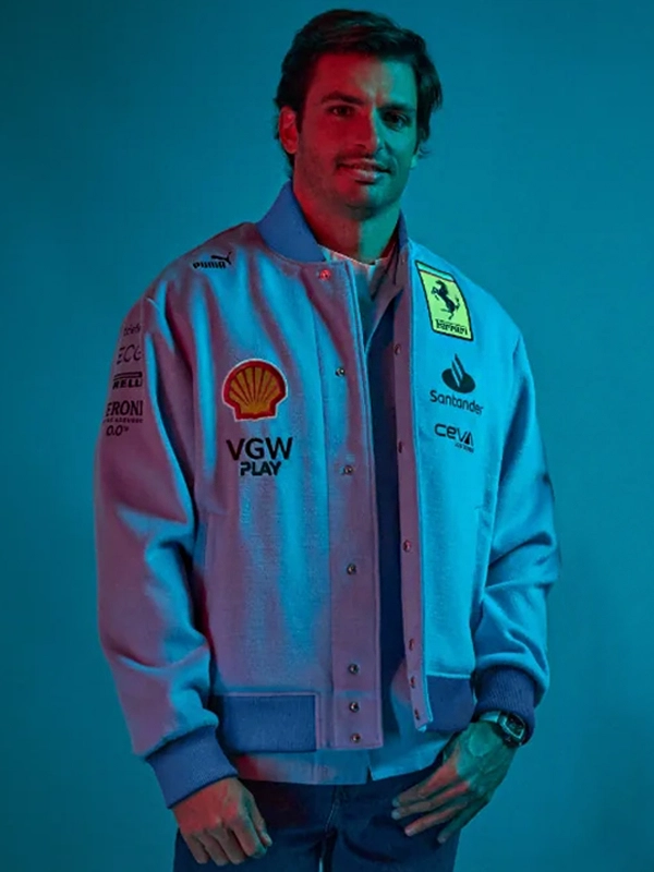 Blue Ferrari Jacket