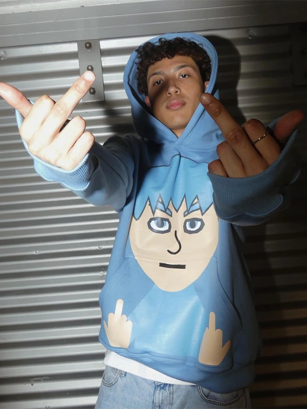 Blue Mii Hoodie