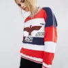 Boy London Rugby Striped Sweatshirt