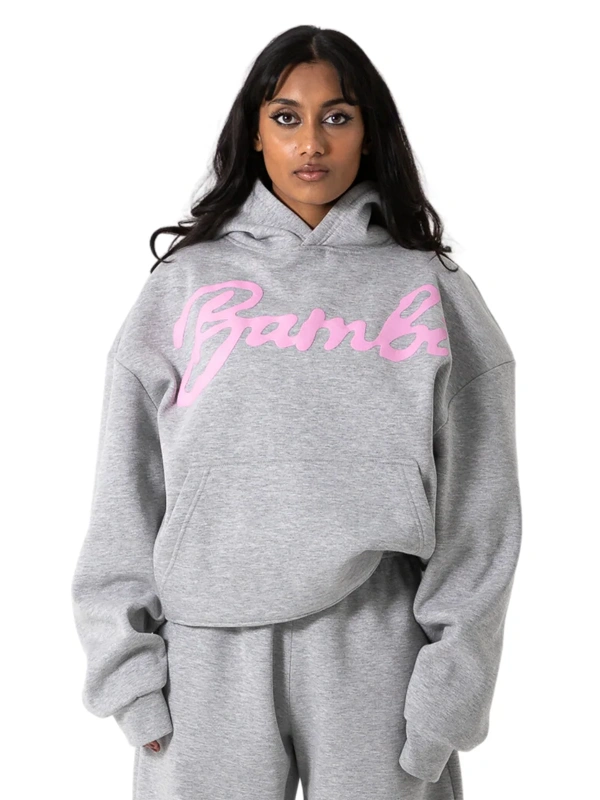 Bye Bambi Grey Hoodie