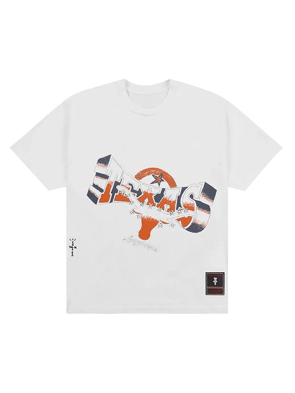 CJ X M&N X UNIVERSITY OF TEXAS HANDDRAWN TEE