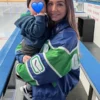 Canucks Wag Blue and Green Jacket