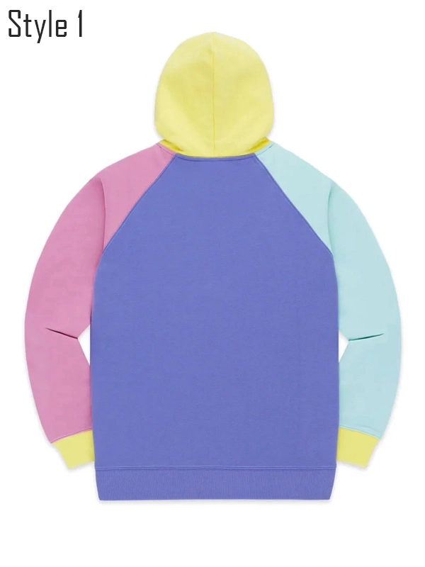 Color Block Hoodie Teddy Fresh