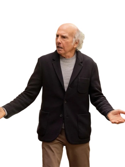 Curb Your Enthusiasm S12 Larry David Blazer