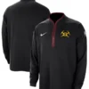 Denver Nuggets Black Coaches Half-Zip Jacket