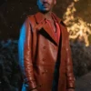 Doctor Who 15th Doctor Brown Leather Trench Coat