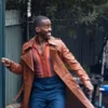 Doctor Who 15th Doctor Ncuti Gatwa Brown Leather Coat