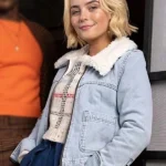 Doctor Who Millie Gibson Denim Sherpa Jacket