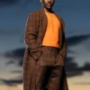 Doctor Who Ncuti Gatwa Brown Plaid Coat