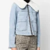 Doctor Who Ruby Sunday Denim Sherpa Jacket