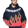 Drake Vaffanculo Flame Hoodie