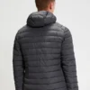 Ellesse Grey Hooded Puffer Jacket