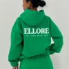 Ellore Green Hoodie