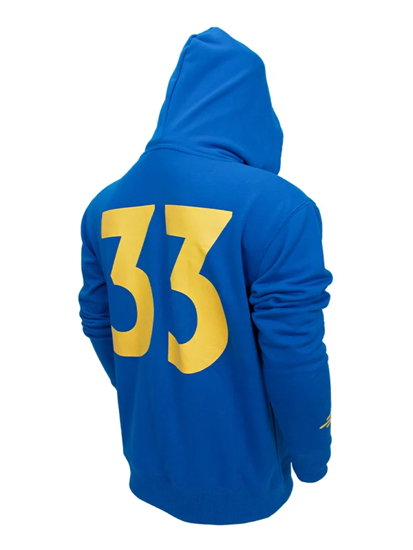 Fallout Vault 33 Blue Hoodie