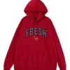 Fresh Love Hoodie Red