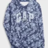 Gap Blue Floral Hoodie