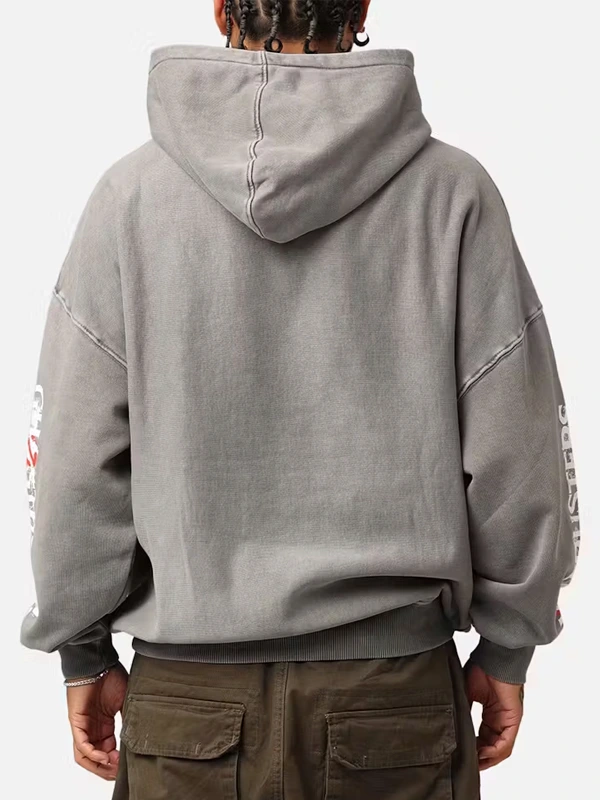 Goat Crew X Ghostbuster Grey Hoodie