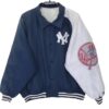 Hailey Bieber New York Yankees Starter Bomber Jacket