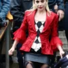 Harley Quinn Joker 2 Red Blazer