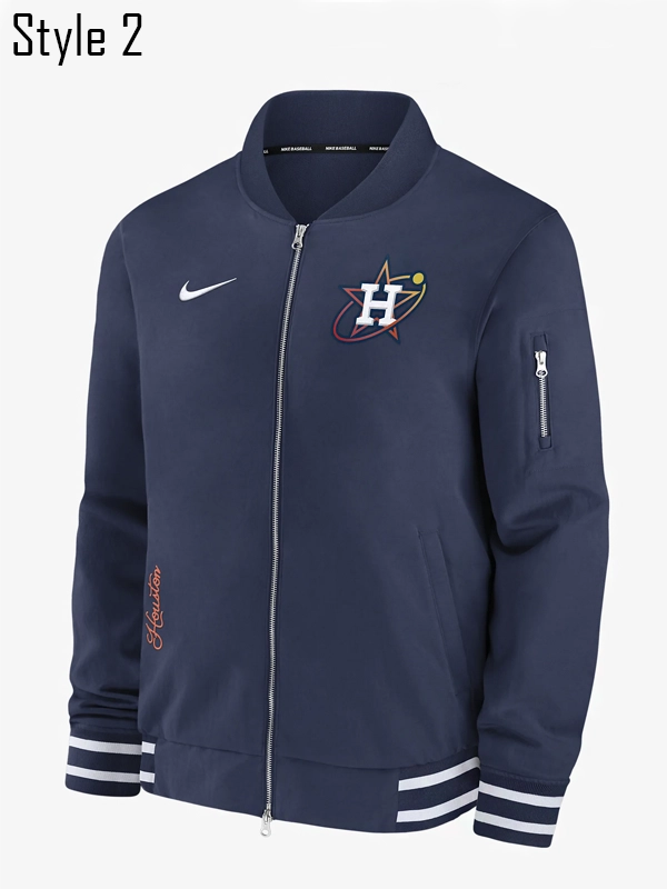 Houston Astros City Connect Game Time Bomber Jacket