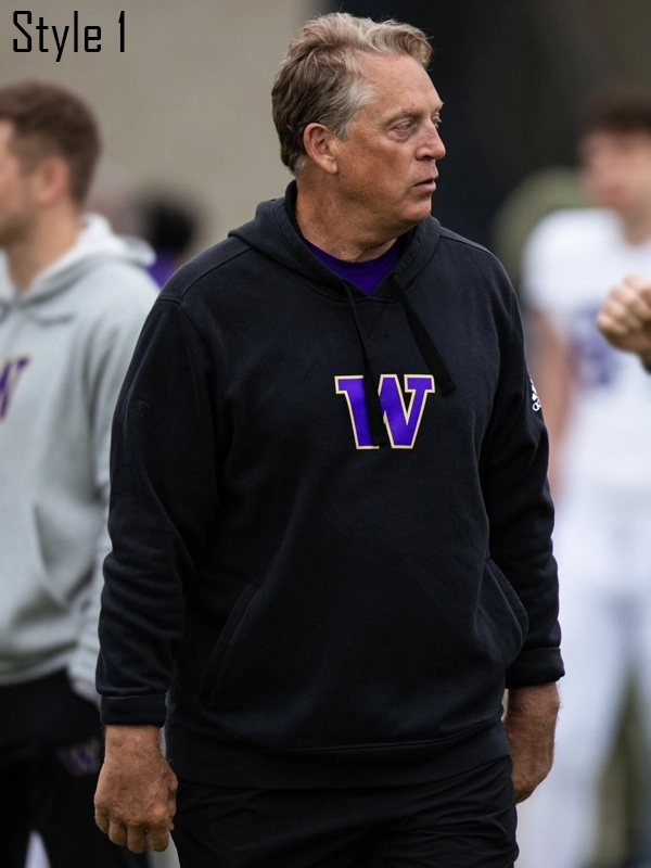 JACK DEL RIO WASHINGTON HUSKIES HOODIE