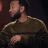 John Legend Striped Sweater The Voice S24