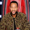 John Legend The Voice S24 Leopard Bomber Jacket