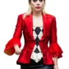 Joker 2 Harley Quinn Red Blazer