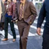 Joker 2 Joaquin Phoenix Brown Suit