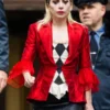 Joker 2 Lady Gaga Red Blazer