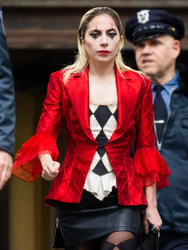 Joker 2 Lady Gaga Red Blazer