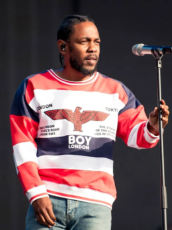 Kendrick Lamar Boy London Striped Sweatshirt