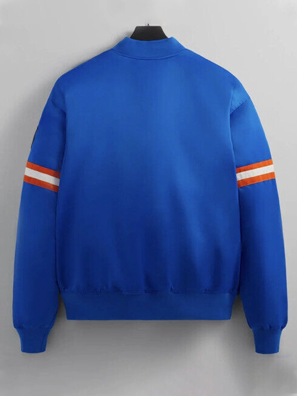 Kith Knicks Blue Bomber Jacket