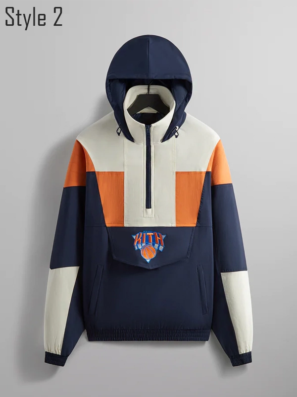 Kith New York Knicks Half-Zip Jacket