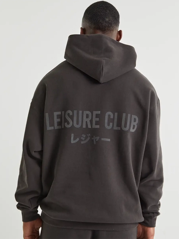 Leisure Club Grey Hoodie