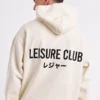 Leisure Club White Hoodie