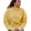 Lindsay Lohan Irish Wish Yellow Sweater