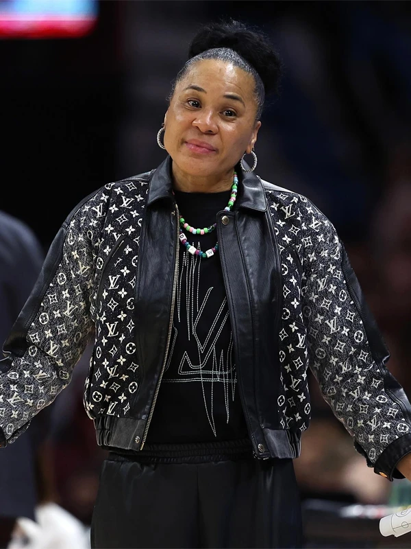 Louis Vuitton Leather Jacket Dawn Staley