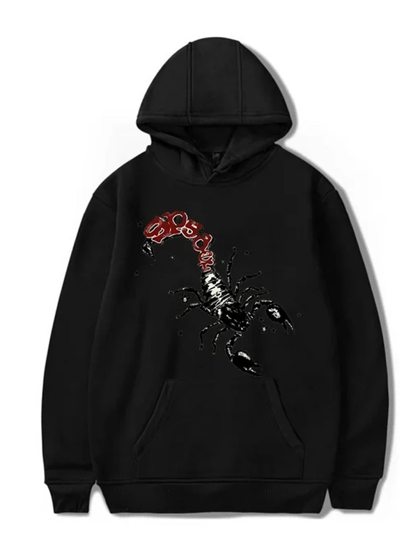 Mariah x Sp5der Scorpion Hoodie Black