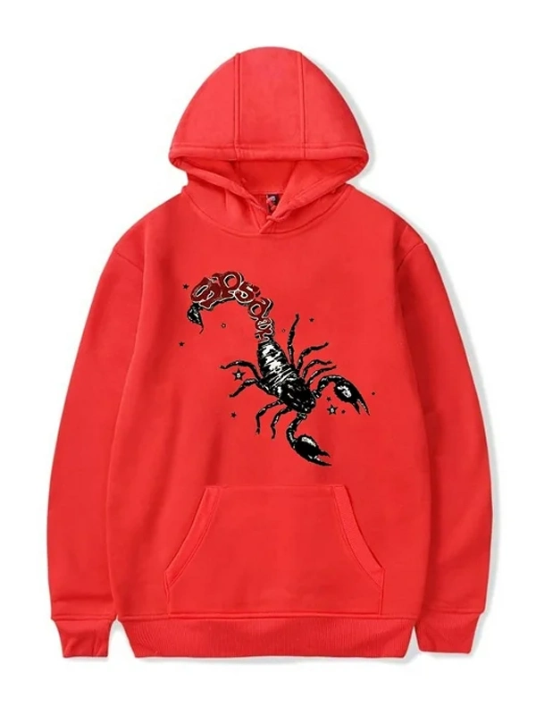 Mariah x Sp5der Scorpion Hoodie Orange