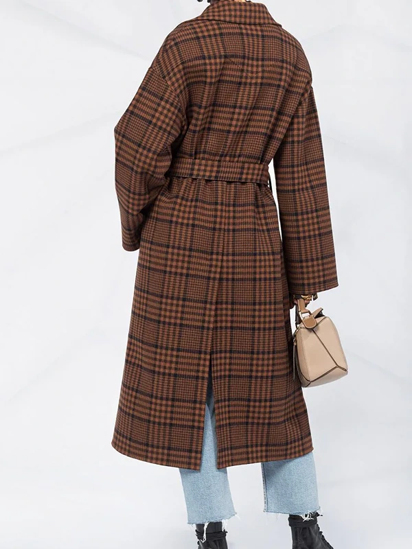 Ncuti Gatwa 15th Doctor Brown Plaid Coat