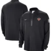 New York Knicks Black Half-Zip Jacket