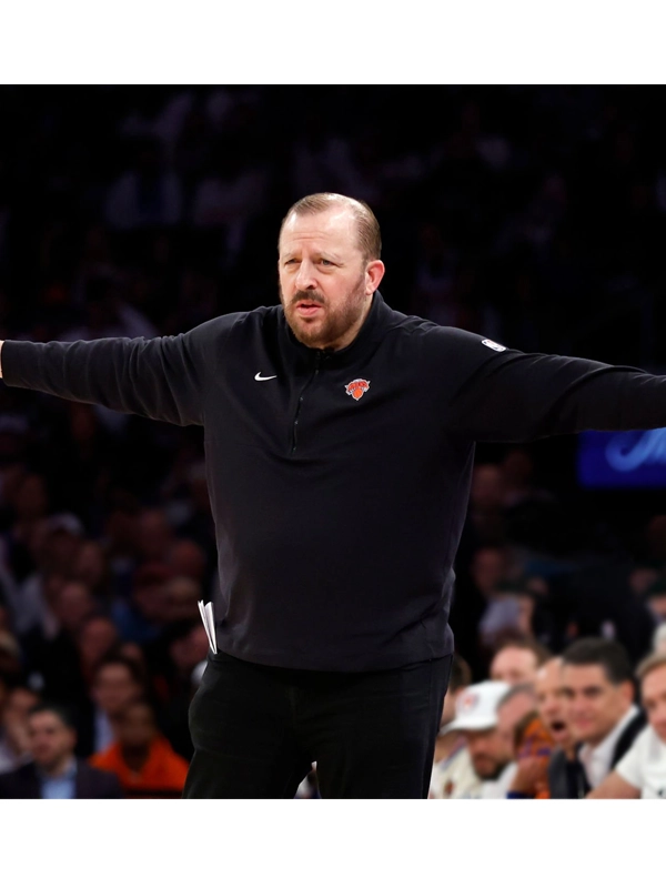 New York Knicks Black quarter zip Jacket