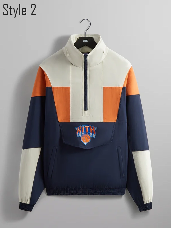 New York Knicks Kith Quarter Zip Anorak