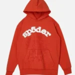 Orange Spider Hoodie