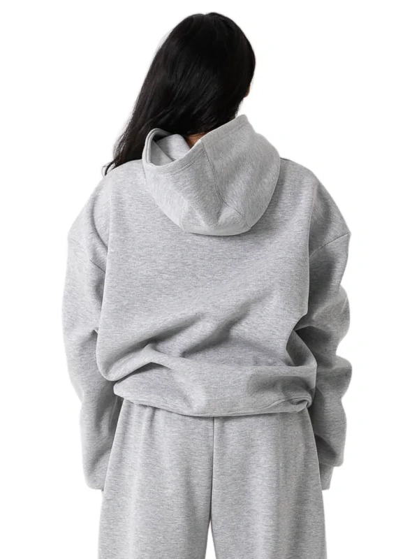 Oversized Grey Bye Bambi Hoodie