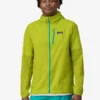 Patagonia Houdini Green Windbreaker Jacket