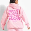 Pink Self Love Club Hoodie